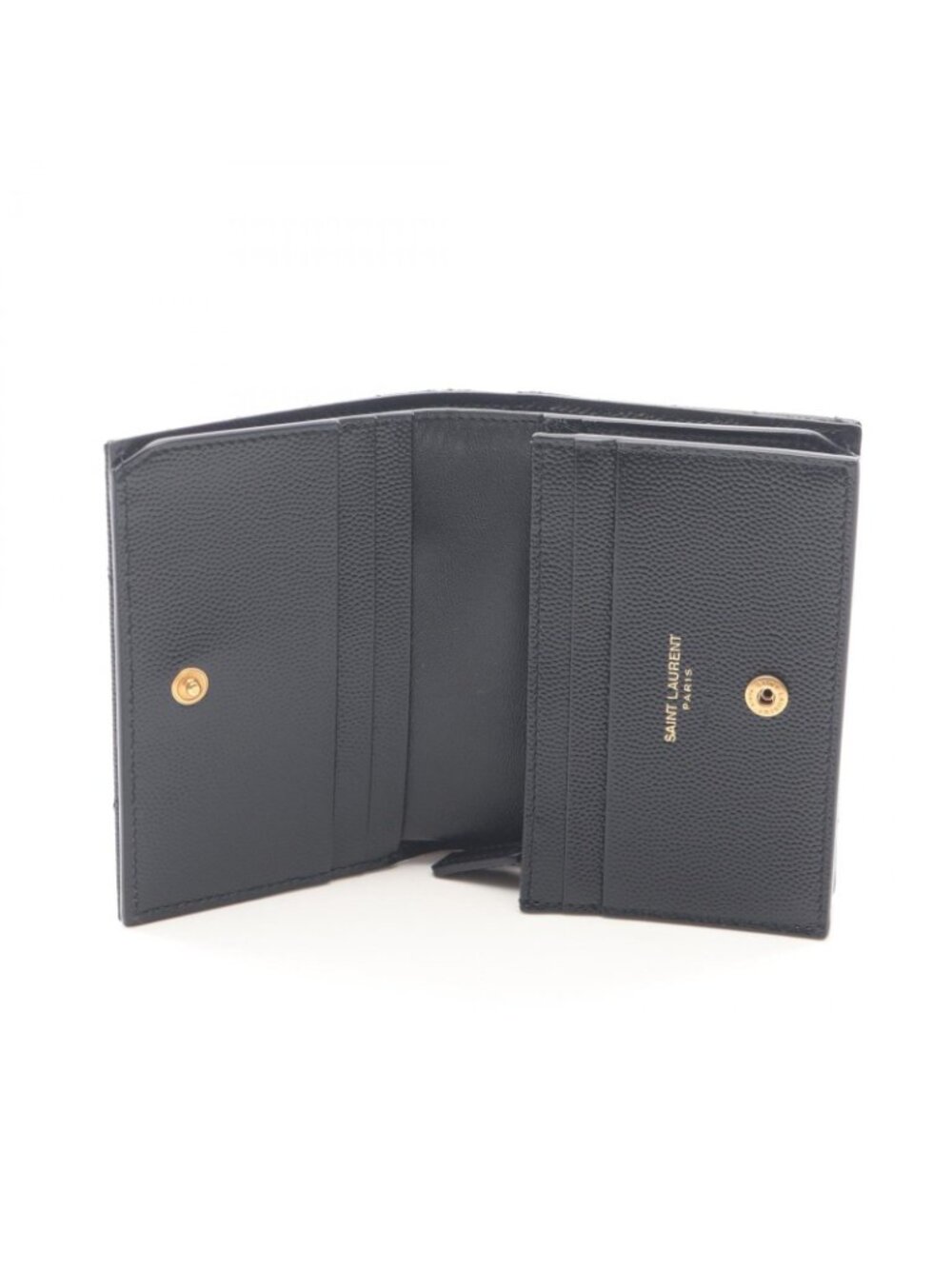 Saint Laurent Paris Bifold Wallet Monogram Leather - Picture 3 of 5